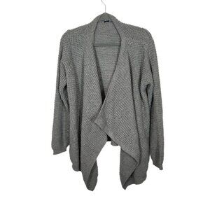 Shein Open Front Cardigan Sweater in‎ Gray Size US 8/10